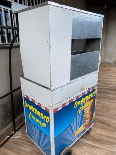 Máquina de churrasco grego