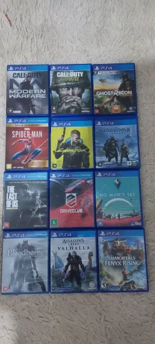 Jogos ps4 valores na descrição 