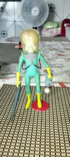 Action figure Mart attack commander