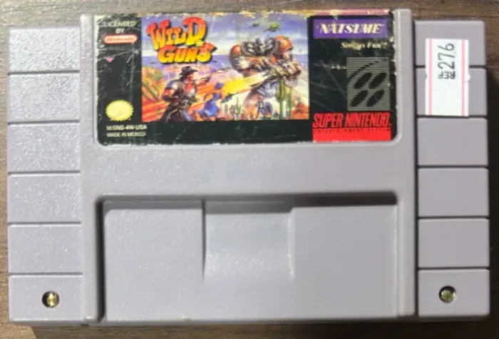 Wild Guns Original SNES Super Nintendo 276