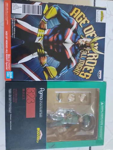 MIDORIYA FIGMA E ALL MIGHT BANPRESTO