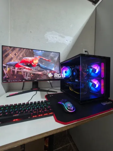 PC Gamer Ryzen 5 5500 RTX4060 DDR4 16GB NVMe 512GB