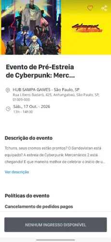 Ingresso cyberpunk