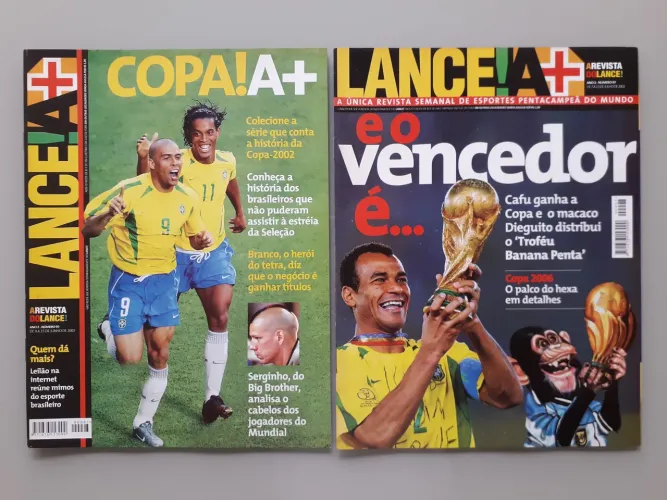 Revistas Lance! A+ - Brasil Pentacampeão 2002