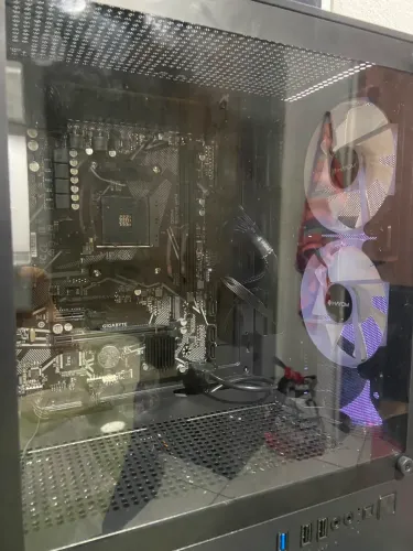 Placa mãe A520M K V2 Memória DDR4 8GB da Risemode Fonte 500w