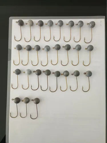 27 Jig Heads - 15 Gramas !