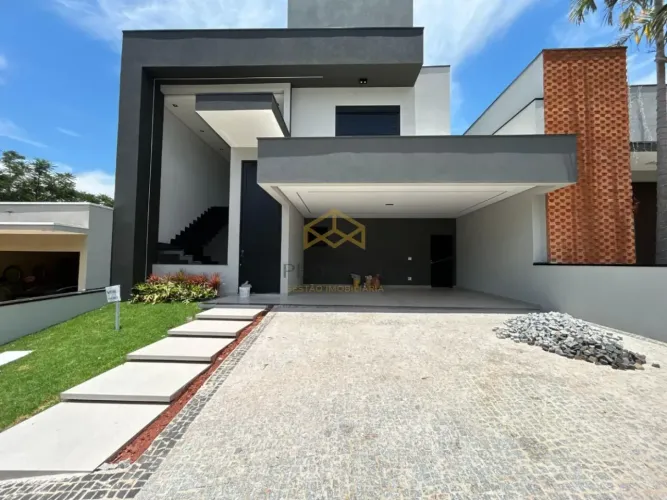 CASA À VENDA NO CONDOMÍNIO VILLA DO SOL EM VALINHOS COM 4 SUÍTES E PISCINA