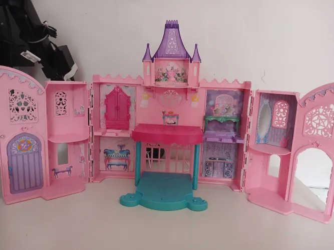 Castelo princesa barbie pop star