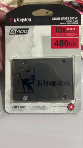 SSD KINGSTON A400 480GB NOVO LACRADO !