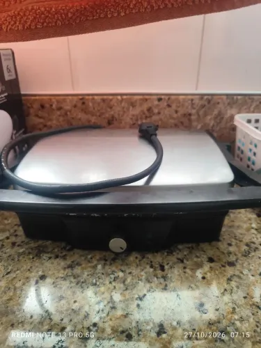 Sanduícheira grill Britânia 127 volt. Hoje disponível