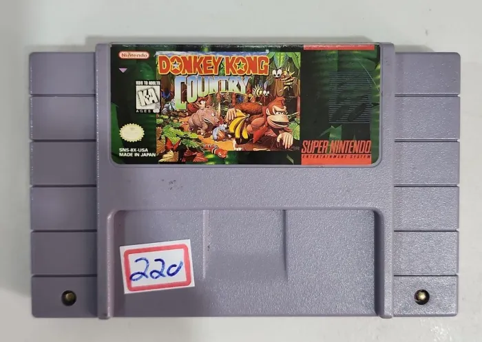 Donkey Kong Country- Super Nintendo Snes