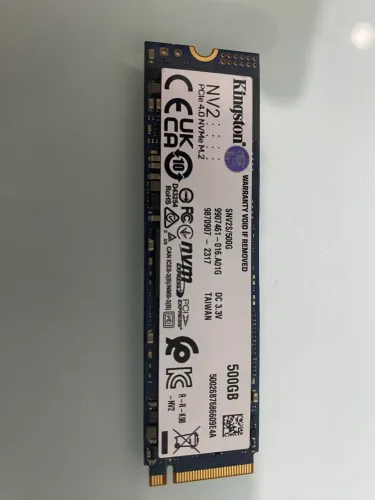 Vendo ssd 500 GH