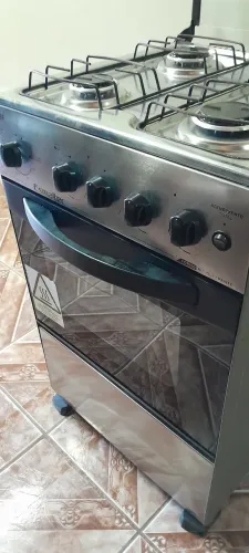 Fogão inox esmaltec