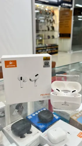 FONE DE OUVIDO SEM FIO BLUETOOTH COM BORRACHINHA PEINING PEI-P810.