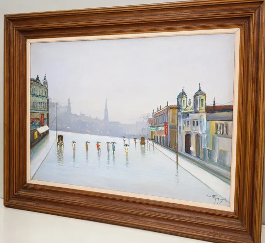 Obra de arte do artista J. Fernandes ORIGINAL