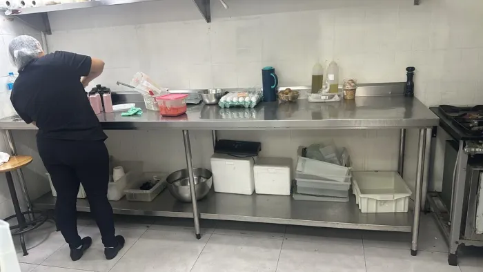 Prateleiras de aço inox 2.5 