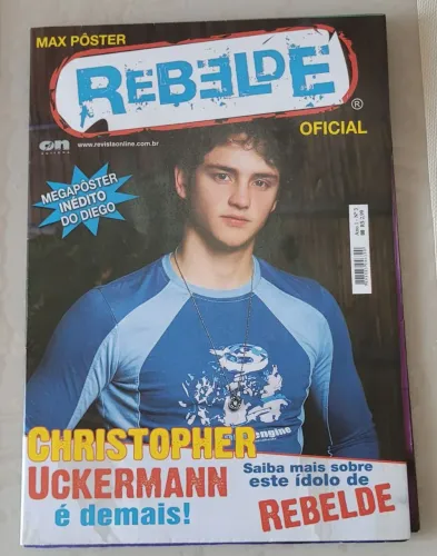 Rebelde Max Pôster - Diego - Anos 2000 - Nostalgia