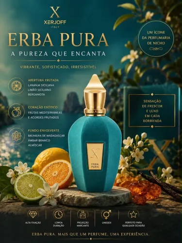 Vendo perfume de nicho original e sem uso - XERJOFF ERBA PURA
