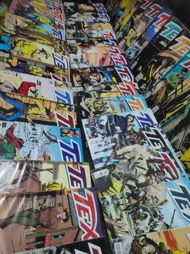 Coleção Tex com 46 Revistas em Quadrinhos