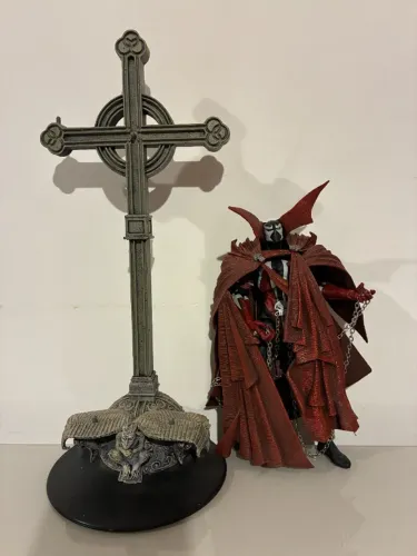 McFarlane Spawn with Cross (10th anniversary) (2002)