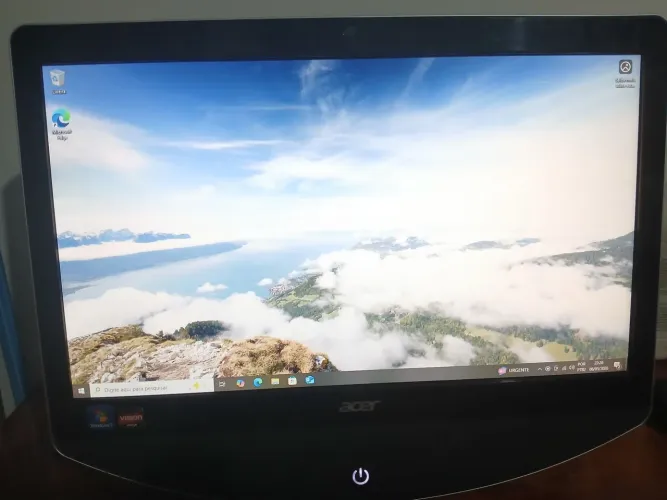 PC Computador Acer All-in-One - Ideal para PDV, Lojas ou Estudos (Windows 10)
