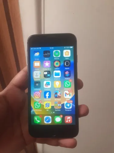 IPHONE 8, 64GB, BATERIA 100%, BIOMETRIA OK, ICLOUD LIVRE