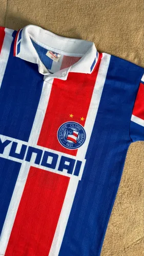 Camisa de time Bahia 95 vintage original com cgc