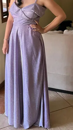 Vestido de Festa Lilás 