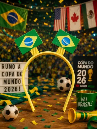 TIARA PARA COPA MUNDO 2026. FAZEMOS POR ATACADO TAMBÉM