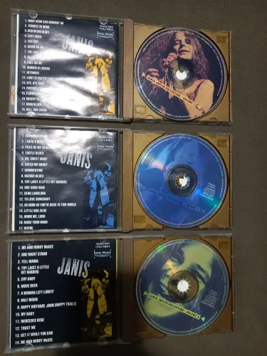 CDs Janis Joplin collection 1,2,3
