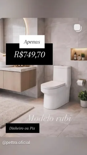 Promoção de Vasos Sanitários