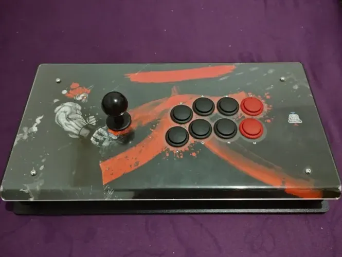 Controle de Arcade 2nd Impact Nativo de Ps4 (Suporta PC, PS4, Switch, PS3)