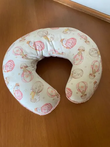 Almofada amamentação + ninho dupla face
