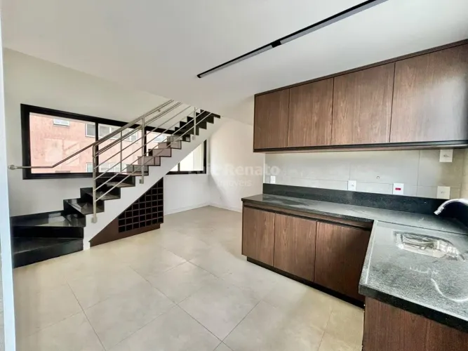 Cobertura duplex para aluguel, 2 quartos, 123m² no Lourdes