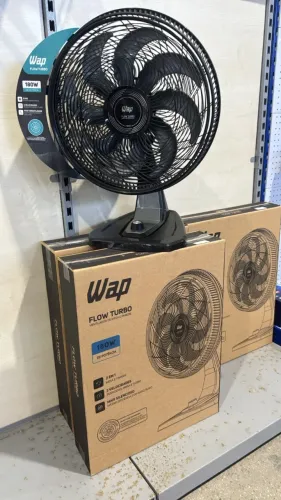 VENTILADOR DE MESA E PAREDE 180W FLOW TURBO ECO 220V - FW011710 WAP
