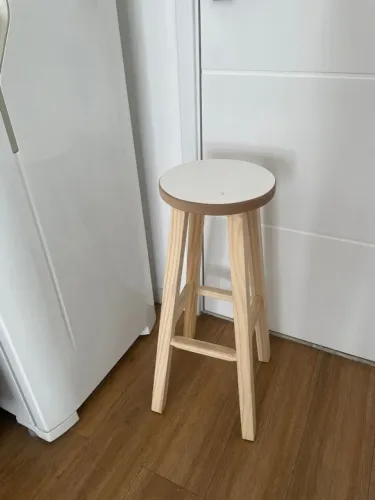 Mesa alta + 2 banquetas | Novas, nunca montadas