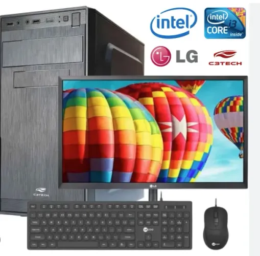 PC BestPc Intel Core i5 8GB 256GB HDD Windows 10 Corporativo