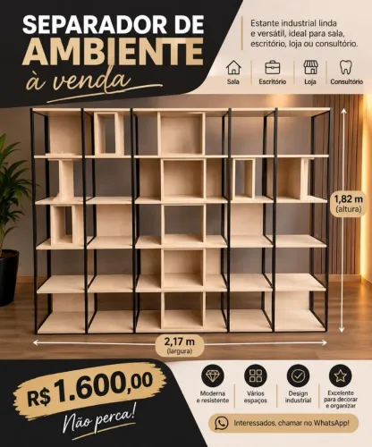 Separador de ambiente.