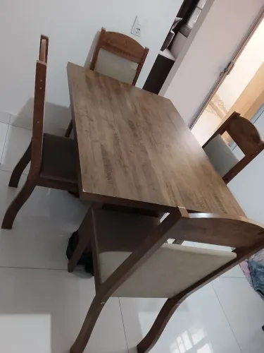 Mesa MDF 4 cadeiras