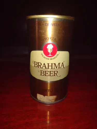 Lata cerveja Brahma antigas