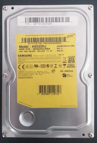 HD 320 GB Samsung