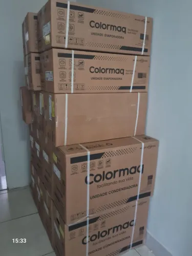 AR CONDICIONADO COLORMAQ 9000 BTUS/H INVERTER.
