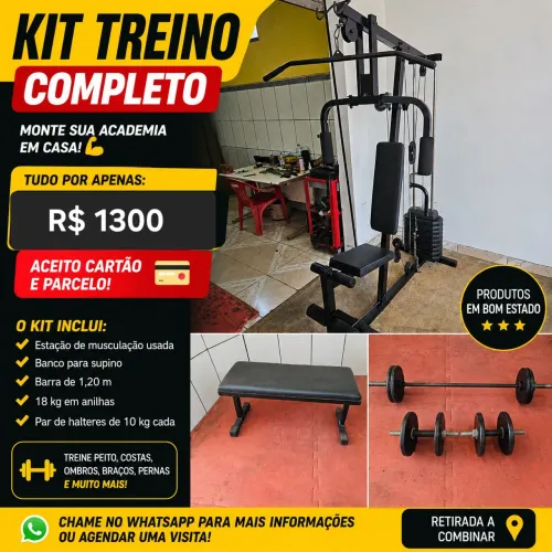 Kit treino baratoooo parcelo cartão