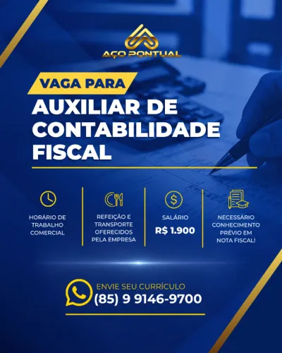 Auxiliar Contabilidade Fiscal