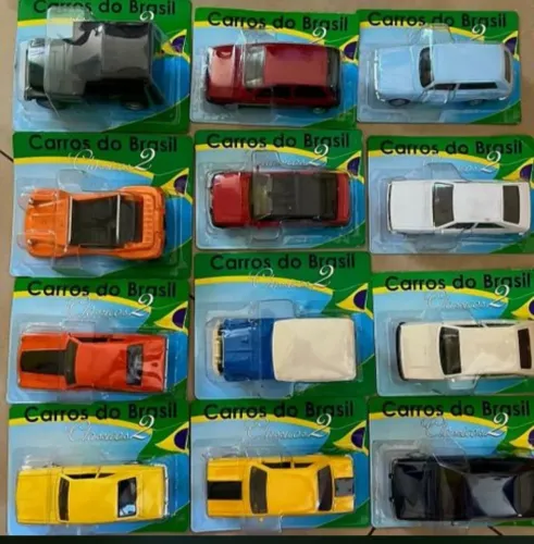 Miniaturas carros do brasil clássicos 2 Completa com encartes individuais <br>completa