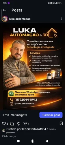 Técnico automação residencial 