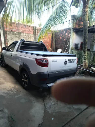 Frente e pequena mudança 