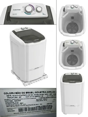 Lavadora Semiautomatica Colormaq 16kg