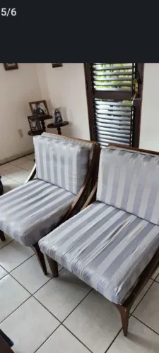 Poltronas de apoio Luxo Casa Decor c/entrega 