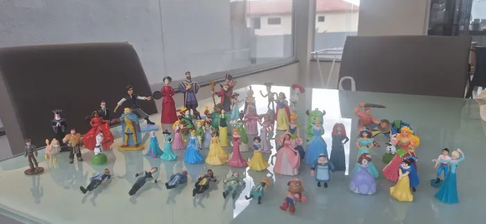 Miniaturas Disney - 125 peças
